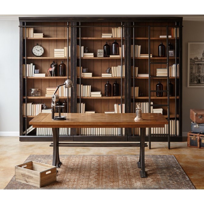 Toulouse bookcase with ladder cheap